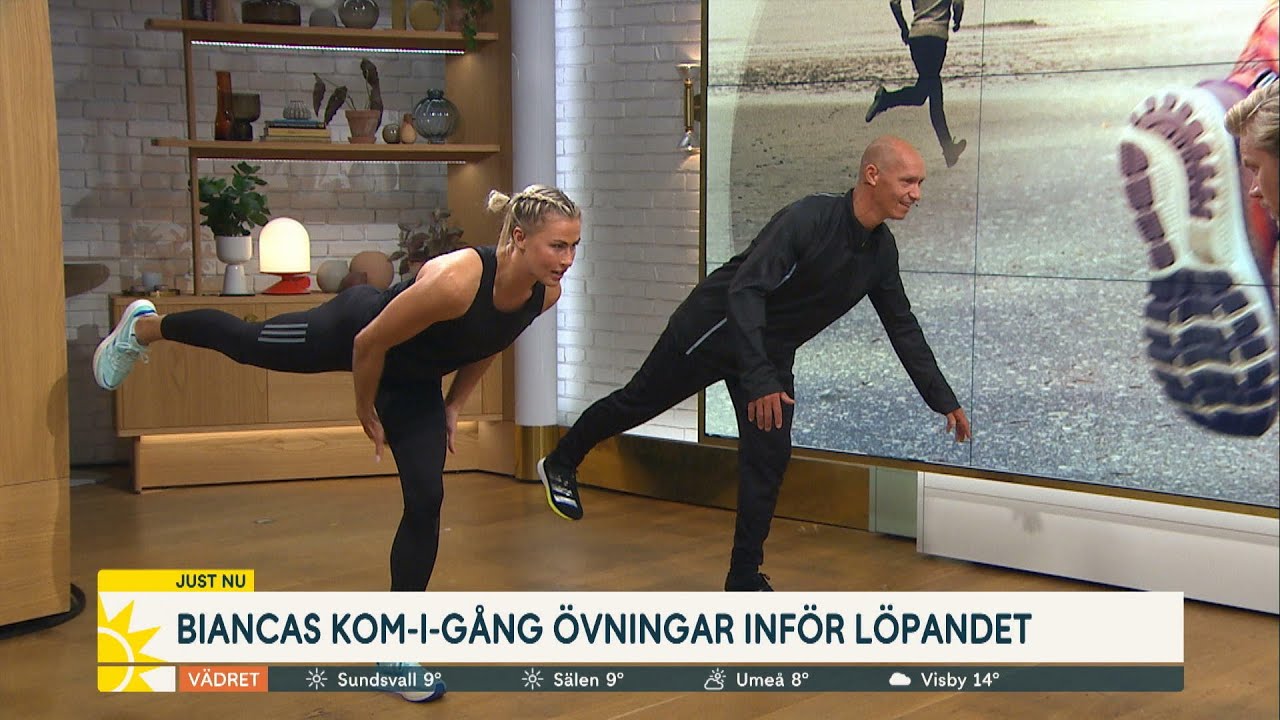 Kom igång med löpningen – bästa uppvärmningen  | Nyhetsmorgon | TV4 & TV4 Play