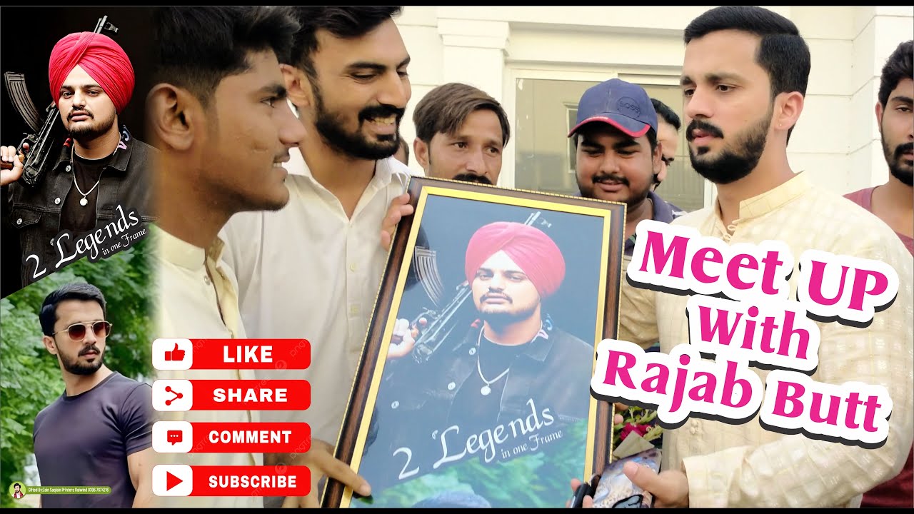 Meet 🤝 Up With Rajab Butt | Zain | Saqlain | John - YouTube