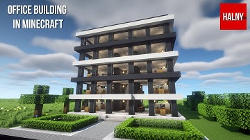 How to build an office building in Minecraft
