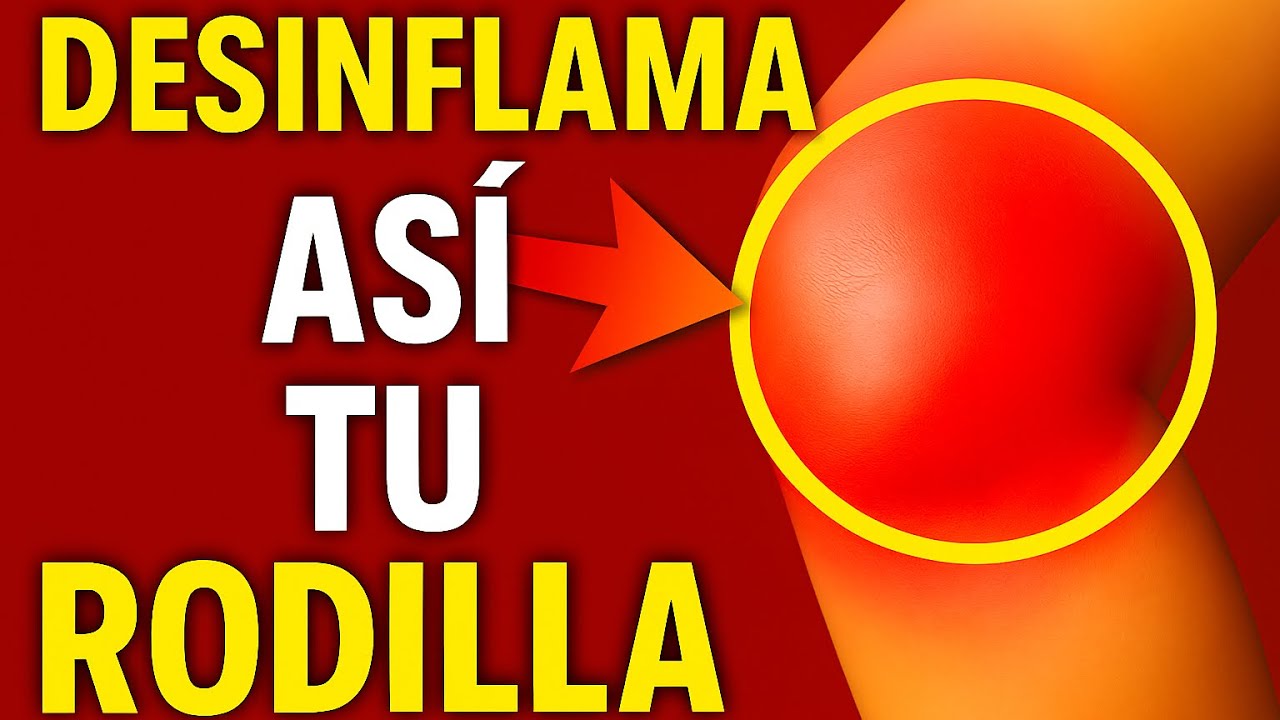 🛑Desinflama TU RODILLA RÁPIDO Y FÁCIL Haciendo Estos EJERCICIOS y MASAJE