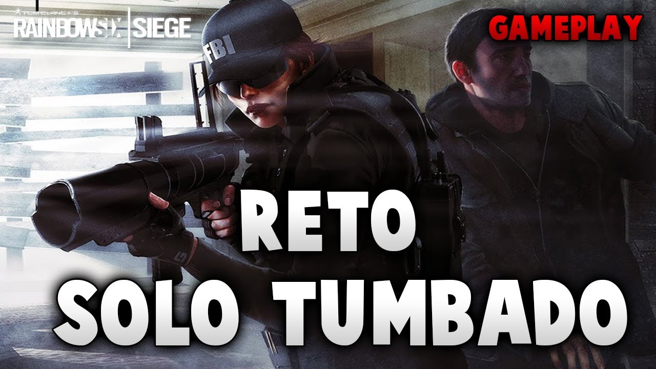 RETO SOLO TUMBADO Rainbow Six Siege | Español | Anjuser | Gameplay