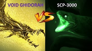 SCP 3000 vs Void Ghidorah ll Who Would Win?