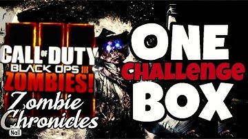 The ONE BOX CHALLENGE on EVERY BO3 Zombie Chronicles Map