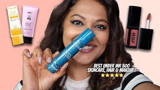 Top 10 under ₹500 beauty, skincare & makeup products Pt 6 Best of 2024