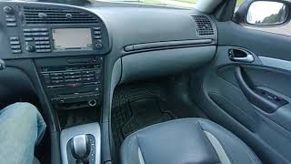 2005 SAAB 9-3 Aero Drive along video with 66K