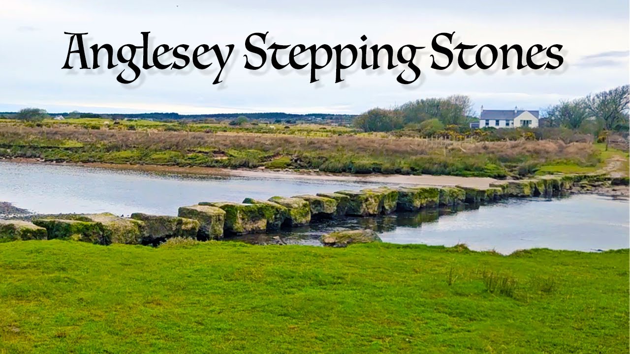 Anglesey Stepping Stones North Wales YouTube