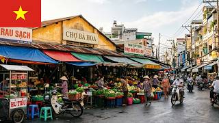 Living in Ho Chi Minh City | Inside Cho Ba Hoa Traditional Alley Market | 4K screenshot 2