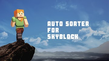 Auto Sorter for Hypixel skyblock