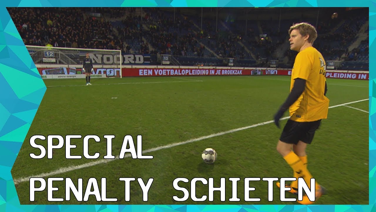HOE IS HET OM: PENALTY SCHIETEN IN VOL STADION MET LEX UITING