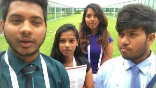IIHS Nursing Students visiting ICN conference in Barcelona 2017