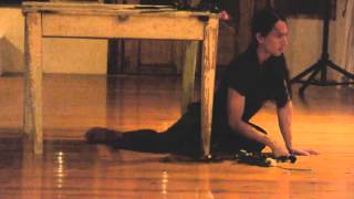 Shadow Petals | Butoh Workshop Performance | Santorini Island, Greece