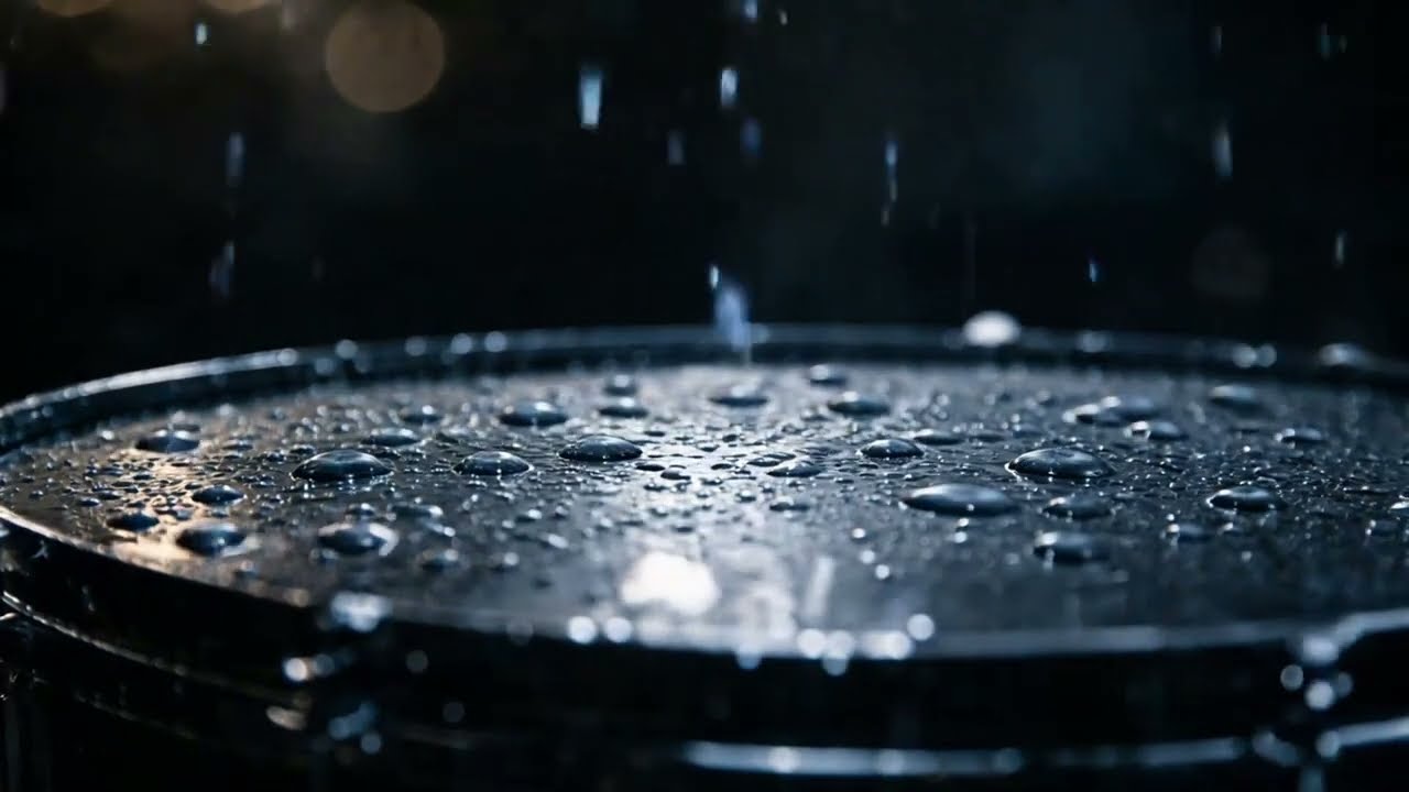 432Hz Insomnia Relief Rain Roof Solstice Sound