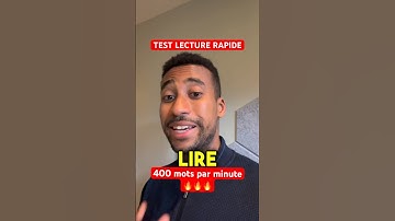 Impossible de lire à 400 mots par minutes?! 🤯Le test!⚠️ #lecturerapide #productivité #efficacité