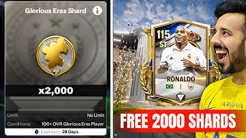 How To Get Free 2,000 Shards For 115 Ronaldo 😱