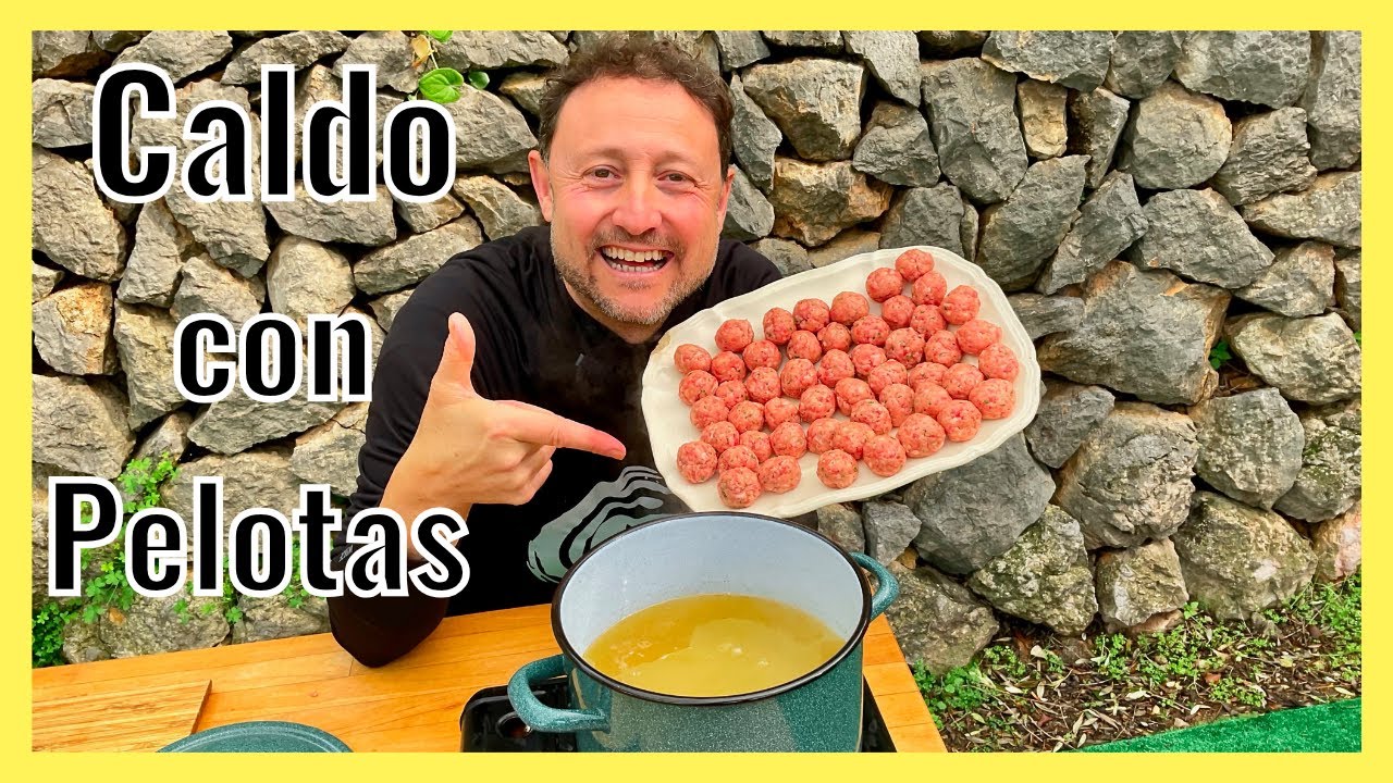 CALDO CON PELOTAS de Relleno 🤤 (Receta Tradicional) - GUILLE RODRIGUEZ