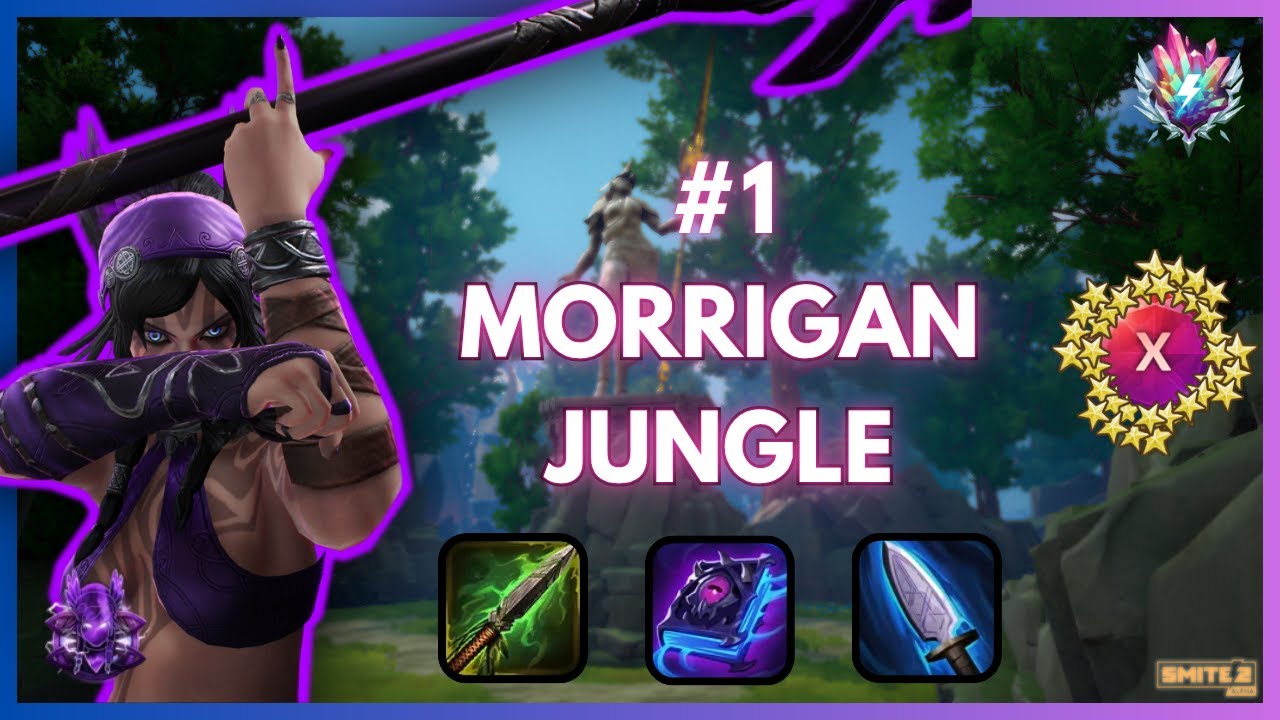 Мета Морриган в лесу? - #1 Геймплей за Морриган в лесу в SMITE 2 (Божество)