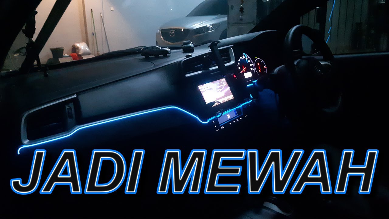 Pasang Ambient Light Di Dashboard All New Honda Brio | Real Life #39