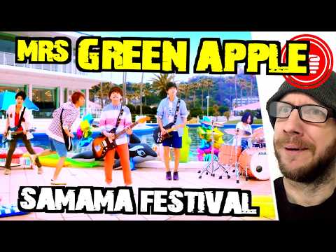 Mrs GREEN APPLE ⛱️ SAMAMA FESTIVAL! ...reaction to MGA giving Silent Siren vibes?「 サママ・フェスティバル！ 」