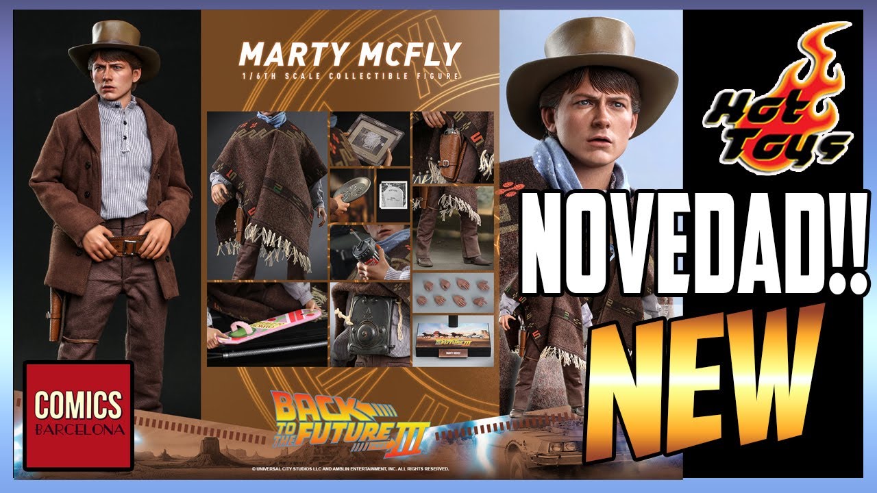 Back to the Future Part III - 1/6th scale Marty McFly Figure HOT TOYS ...