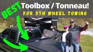 Truck Toolbox and Tonneau for Fifth Wheel [Full Time RV Living]