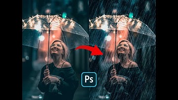 How to create Or Add Rain Effect in Photoshop  #designzoneofficial91 #ahmedrubel91 #raineffect