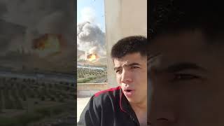 حمله اسرائیل و انفجارها در کوه‌های شهرک باقری در منطقه چیتگر (در غرب تهران) #اسرائیل