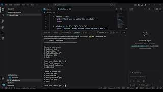 Details Simple Calculator using Python | TechnoHacks Internship Update