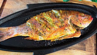 Tropical Grilled Red Snapper