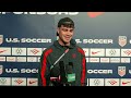 Gio Reyna on USMNT's Knockout Round Focus vs. Bosnia | Mixed Zone | 2026 FIFA World Cup