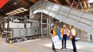 HSM VK 12018 - Automatische Kanalballenpresse für höchste Ansprüche beim Entsorger SITA