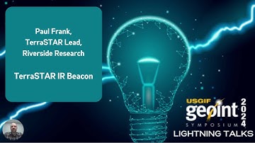 GEOINT 2024 Lightning Talk: TerraSTAR IR Beacon