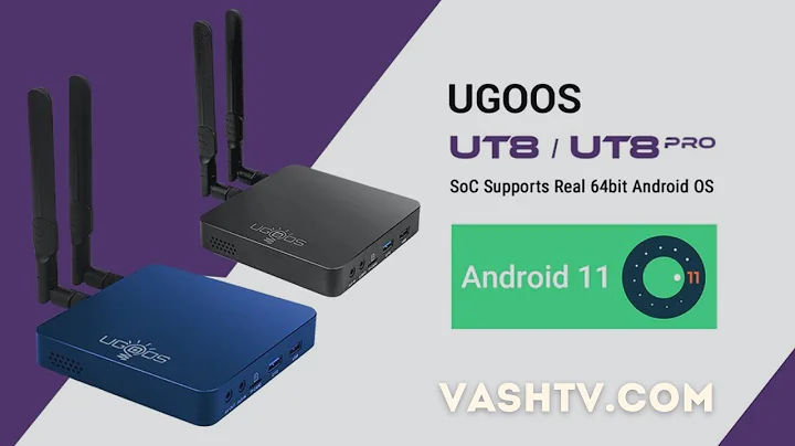 UGOOS UT8 PRO TV BOX Android 11 Rockchip RK3568 WiFi6 1000M 4K Media Player @Vashtvcom
