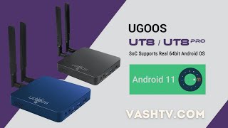 UGOOS UT8 PRO TV BOX Android 11 Rockchip RK3568 WiFi6 1000M 4K Media Player @ТехноВибір