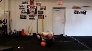 SA burpee + snatch switch lunge