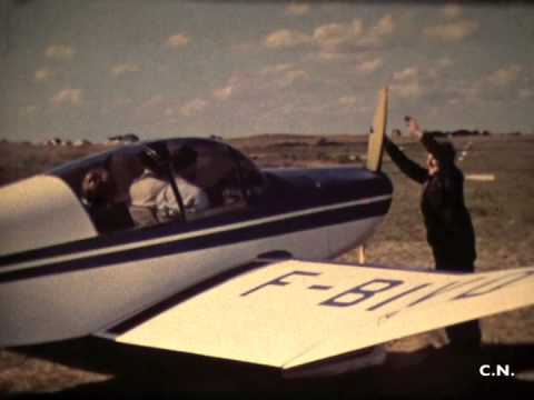 Une famille en avion - 1959