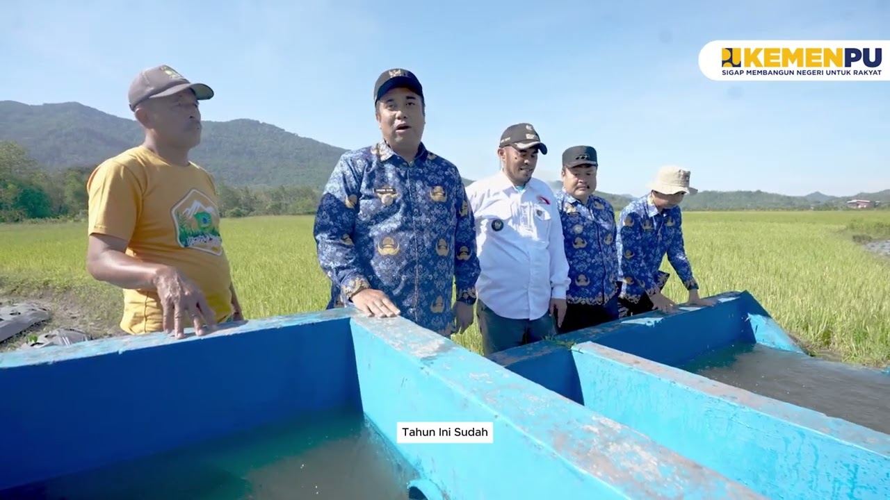 PANEN RAYA DESA SAWARU: BUKTI KEBERHASILAN REHABILITASI JARINGAN IRIGASI AIR TANAH (JIAT)