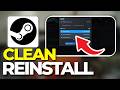 How To Clean Reinstall Games On Steam | Tutorial 2026