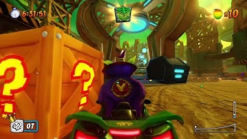 (264) Crash Team Racing: Nitro Fueled - Battle Mode - Magnetic Mayhem (Won all game modes) (Hard)