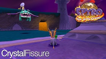Spyro 3 Texture Hacks - "Midnight Towers" [In-game]