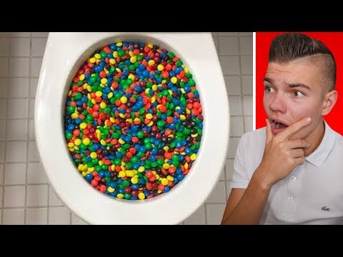 EKSPERYMENT: CZY SIĘ SPŁUKUJE? - 1,000 M&M&rsquo;s!