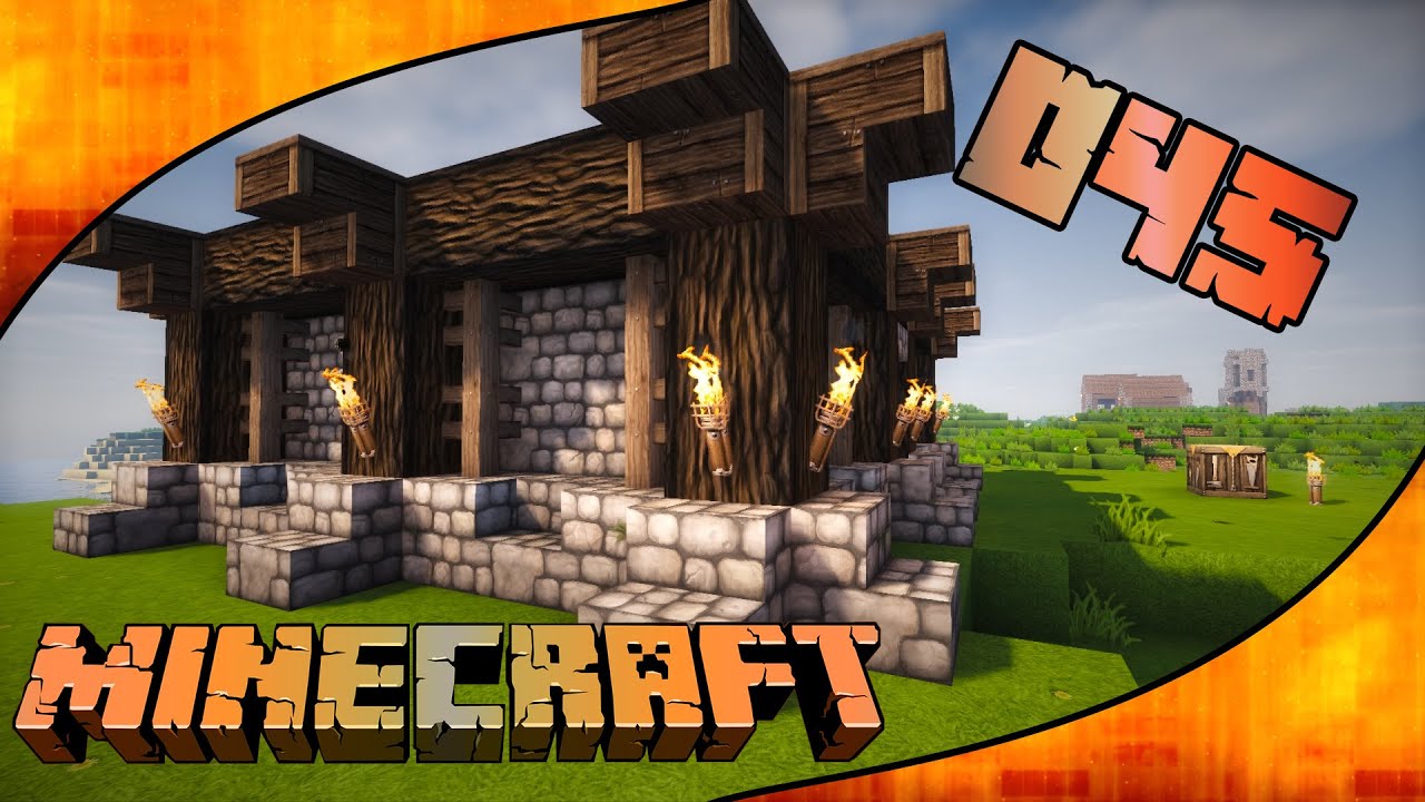Lets play minecraft 045 ärger beim hausbau gameplay deutsch