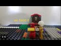 lego pizza delivery after we fixed it #legostopmotion