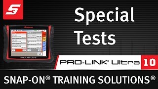 Special Tests : PRO-LINK® Ultra (Pt. 10/10) | Snap-on® Training Solutions®