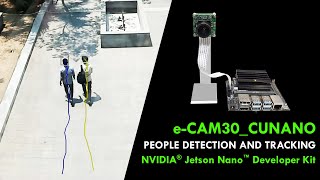 People Detection & Tracking in e-CAM30_CUNANO - NVIDIA® Jetson NANO™ Developer Kit | e-con Systems