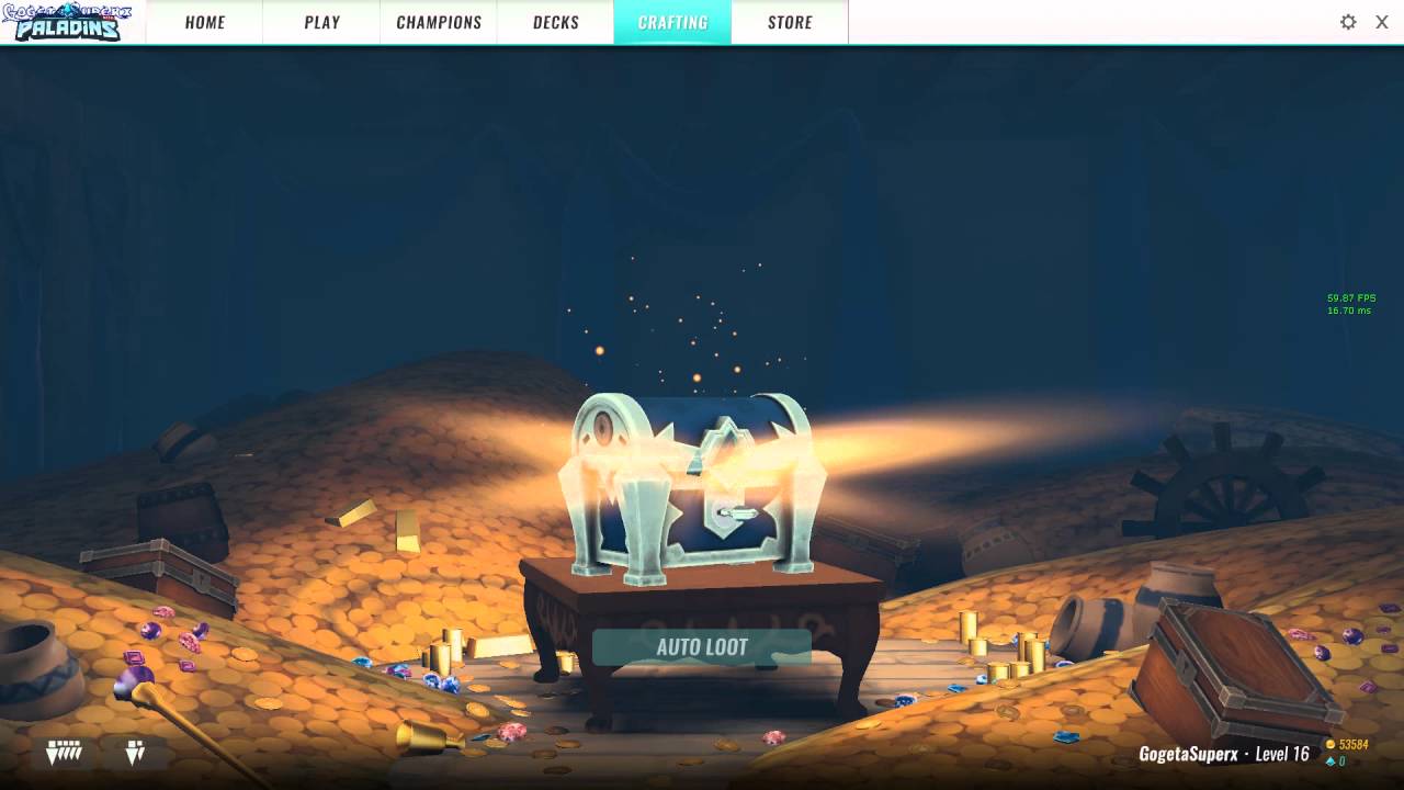 Paladins opening 5 radiant chests CB19 - GogetaSuperx