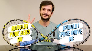 Babolat Pure Aero 98 X Babolat Pure Drive Vs  A Melhor Comparao De Raquetes  Aqui