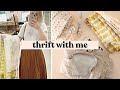 First Thrift Shop Of The Year + Haul! (So Much Vintage Fabric) | Thrift With Me