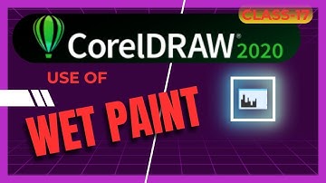 wet paint effect in coreldraw | wet paint tool uses in coreldraw | wet paint tutorial in hindi/urdu