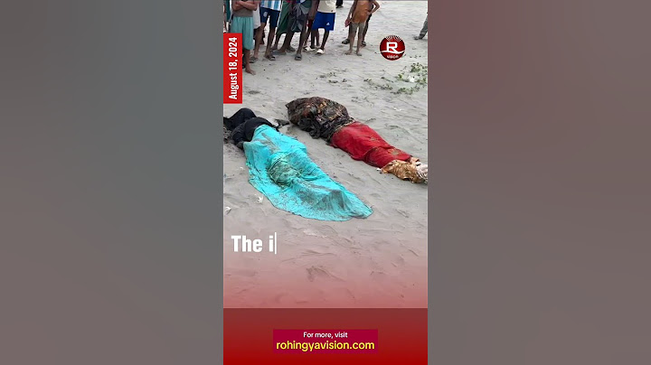 Rohingya Killed and Injured in Maungdaw