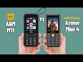 AGM M11 vs Ulefone Armor Mini 4 Feature Rugged Phone Comparison